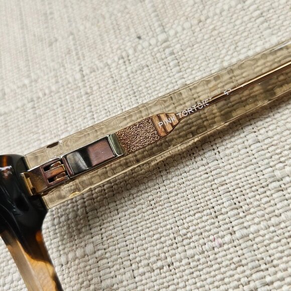 Kirkland Signature Fredericksburg Glasses Pink Tortoise Eyeglasses Eye wear - Picture 9 of 10